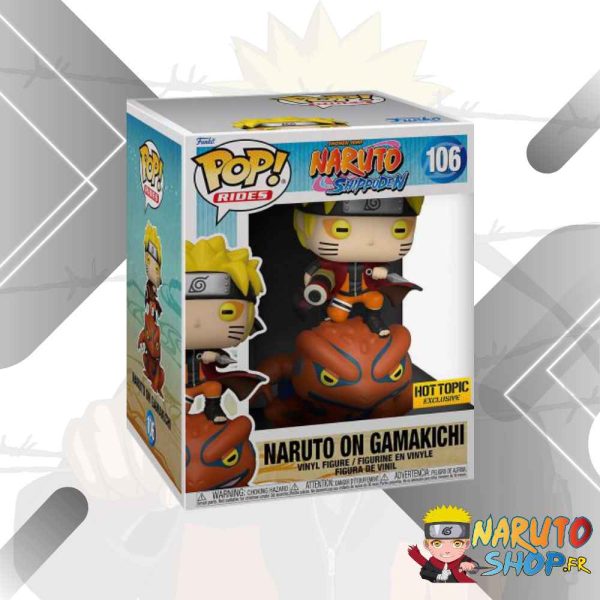 Figurine POP Naruto - Naruto et Gamakichi