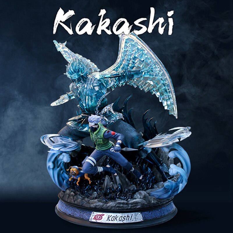 Figurine de collection GENERIQUE Set de 6 pièces Figurines Naruto Itachi  Kakashi Sasuke 18 cm