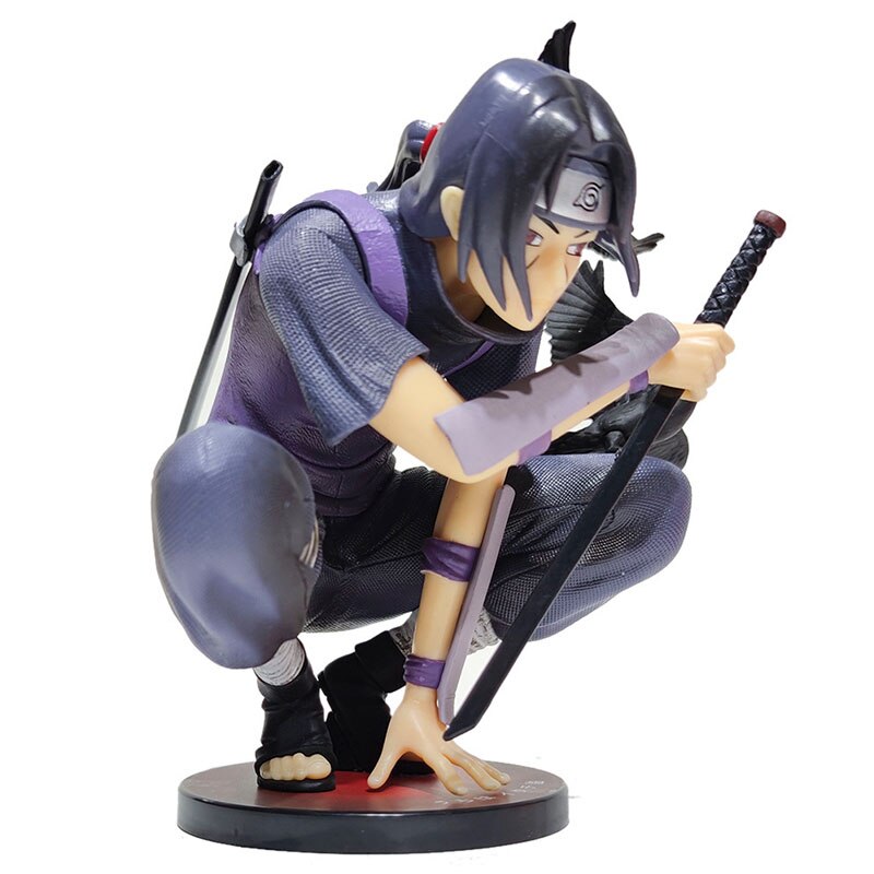 Figurine Naruto Shippuden Uchiha Itachi figure animé manga corbeaux 29 cm -  Cdiscount Jeux - Jouets