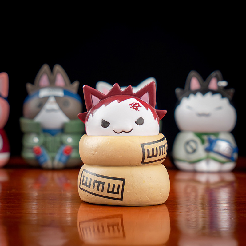 Figurines pop chat Naruto ensemble 8 pièces - La Boutique N°1 en
