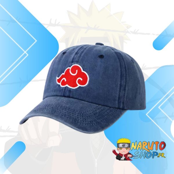 Casquette Naruto Akatsuki Bleu