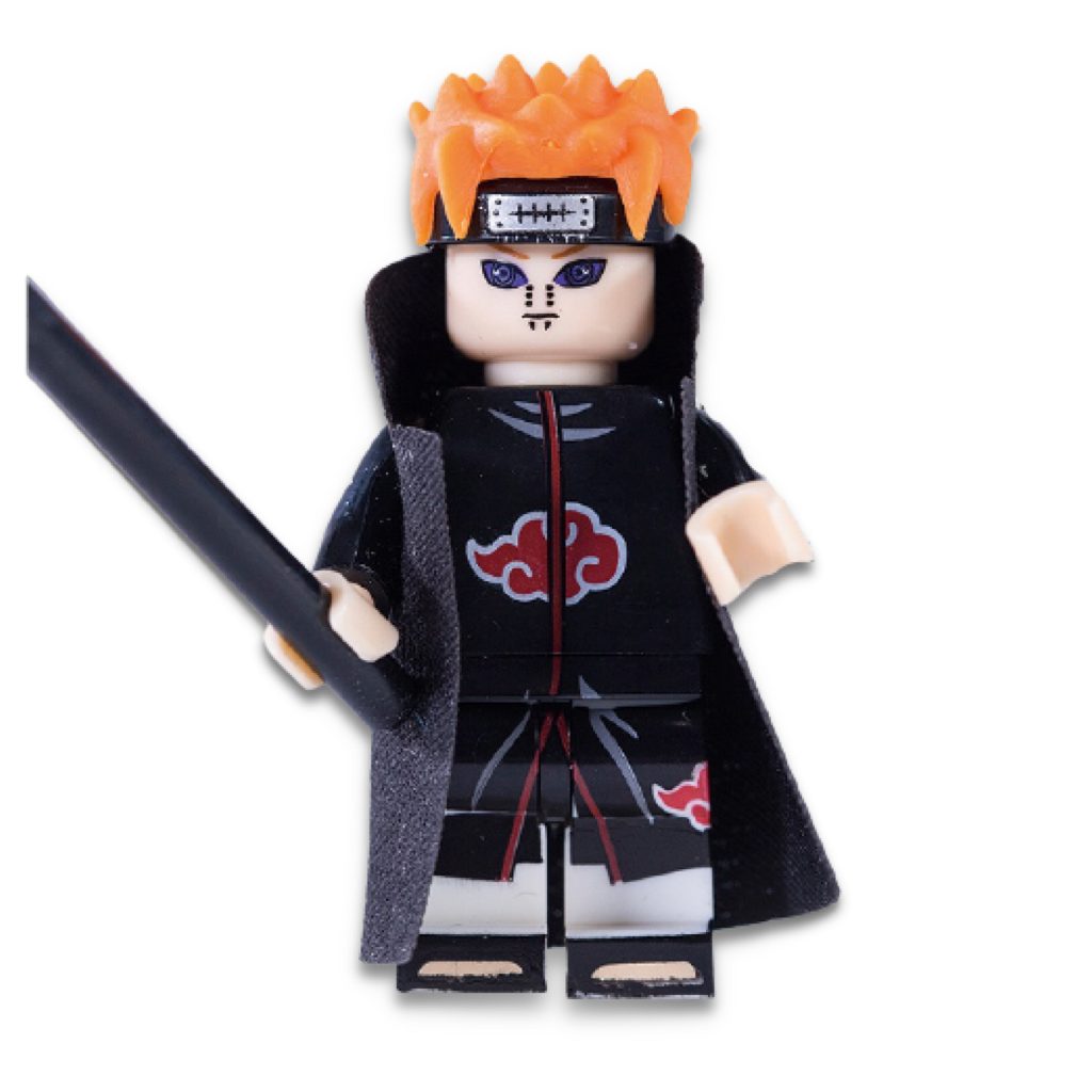 LEGO NARUTO -Lot de 8 Figurines Naruto compatibles LEGO Neji Hyuga