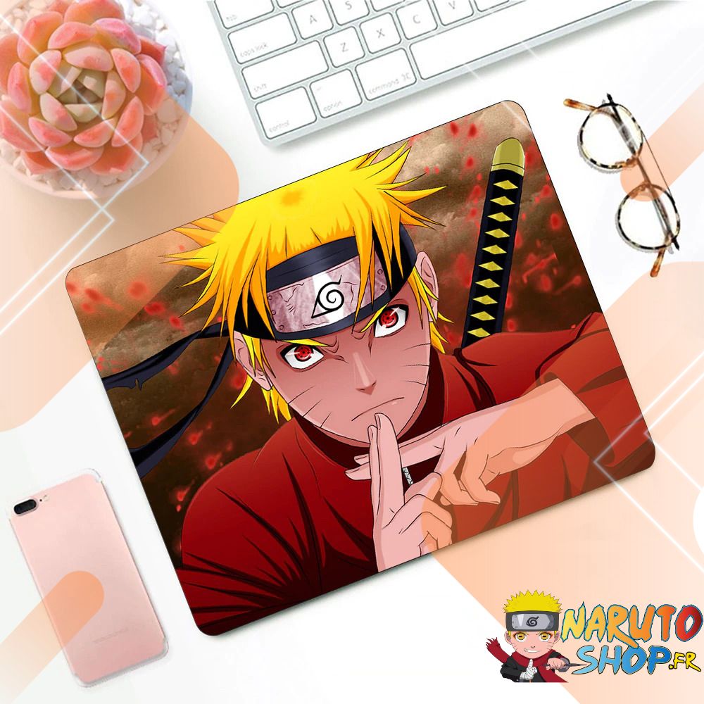 Tapis de souris Naruto sasuke obito manga - Tapis de souris - Achat & prix