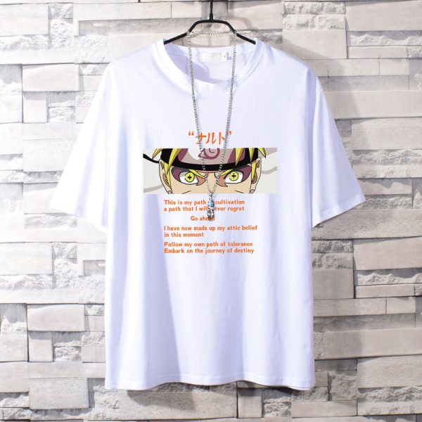 T shirt Naruto Sennin Mode Blanc