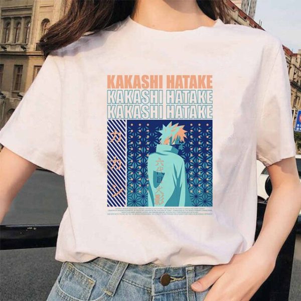 T Shirt Naruto Fille Kakashi Hokage