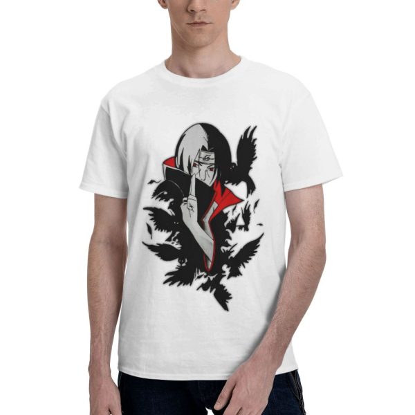 T shirt Naruto - Itachi avec corbeaux