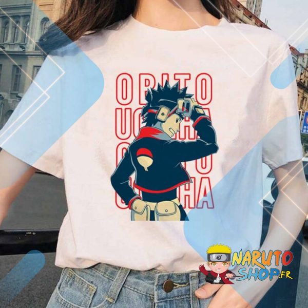T Shirt Naruto Fille Obito