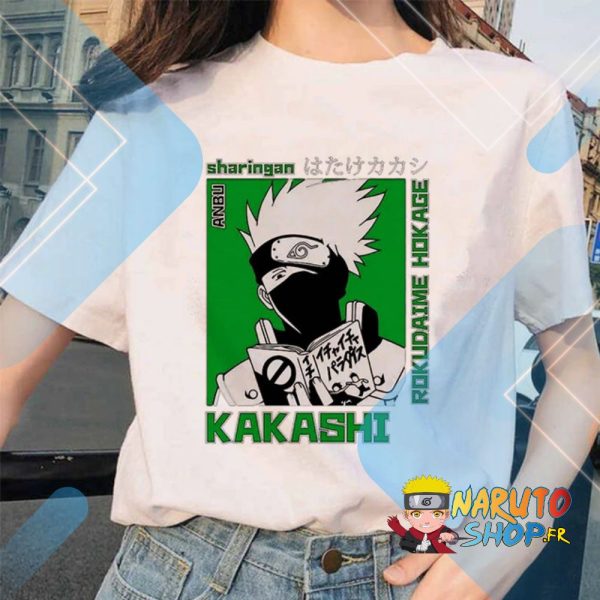 T Shirt Naruto Fille Rokudaime Hokage