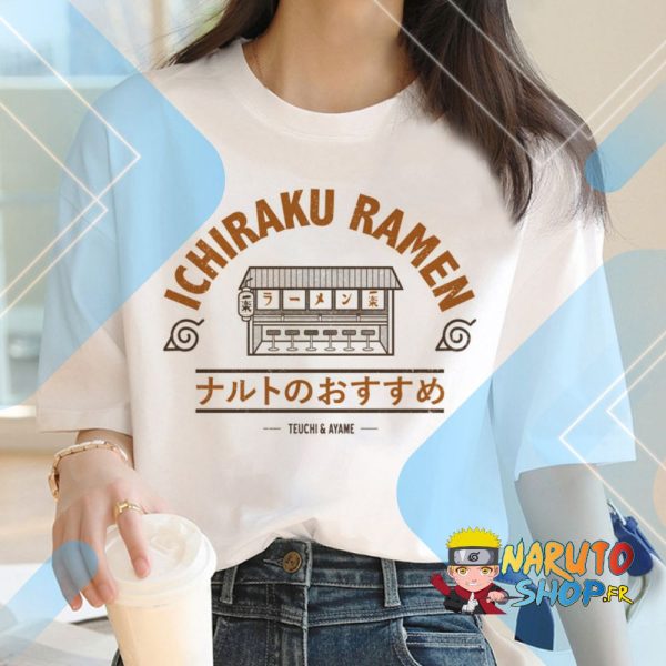 T shirt Naruto Fille Ichiraku Ramen