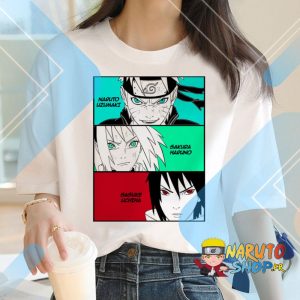 T shirt Naruto Fille Sakura Naruto Sasuke
