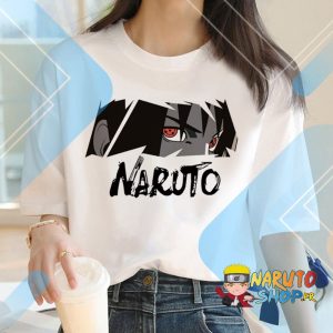 T shirt Naruto Fille Sharingan Sasuke