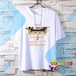 T shirt Naruto Sennin Mode Blanc