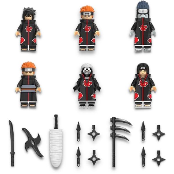LEGO Naruto - Pack Figurine LEGO Akatsuki