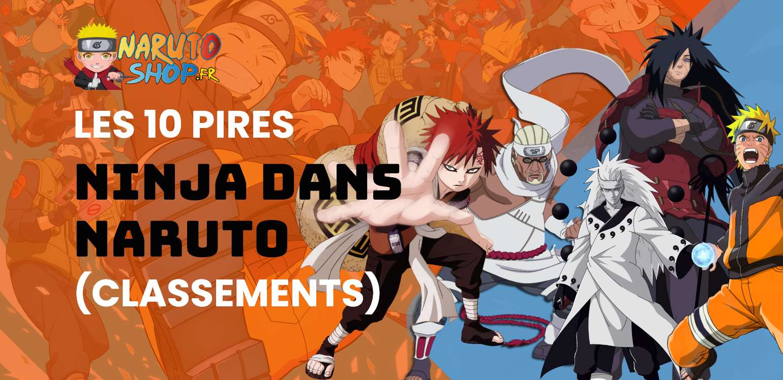 NARUTO SHIPPUDEN : les 10 pires Ninja dans Naruto ( classements )