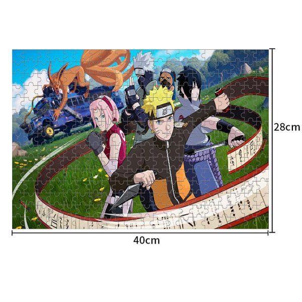 Quiz Naruto Puzzle Kurama Avec les membres D'équipe 7 Naruto