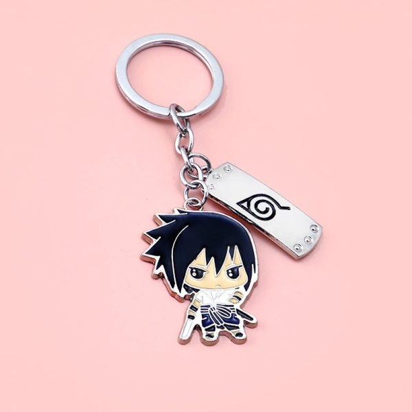Porte clés Naruto Sasuke Konoha