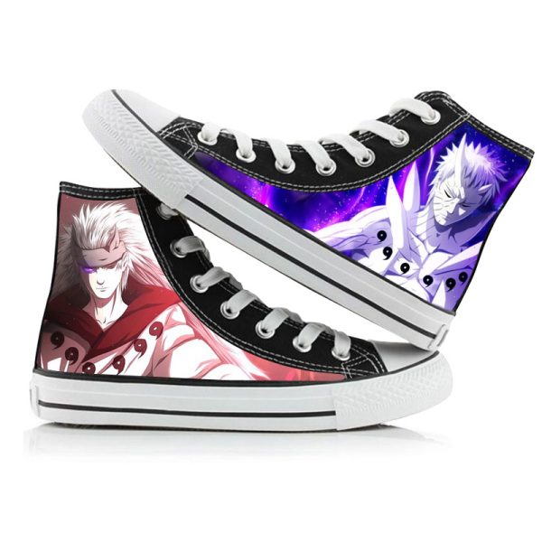 Chaussure Naruto High Top Converse Madara & Obito