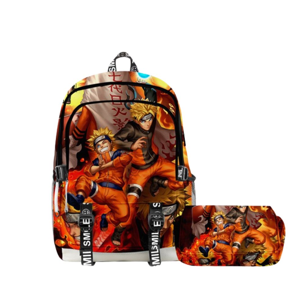 NARUTO MULTICOLOR MOCHILA RUNNING PLUS DRESS. Ropa Y Complementos