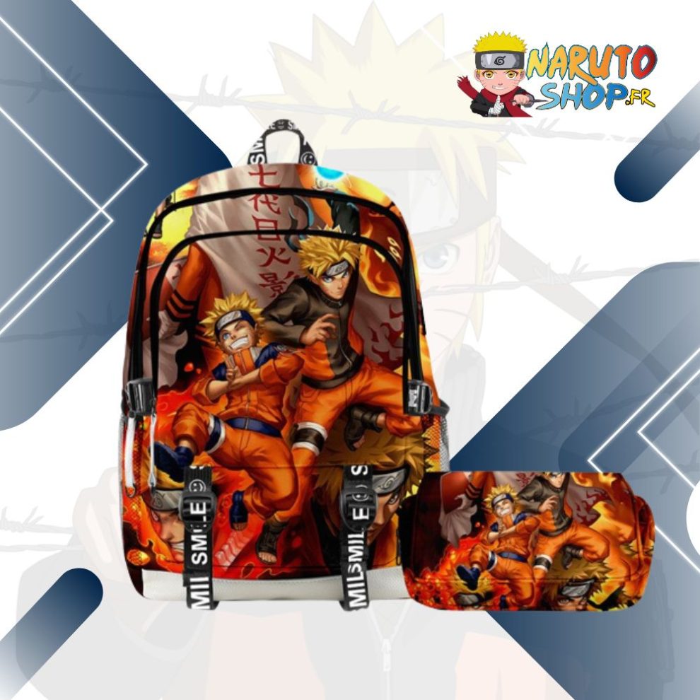 Sac à Dos Naruto Style Fil Barbelé Manga main image 1