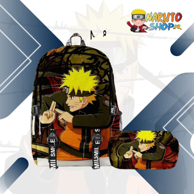 Sac à Dos Naruto Style Fil Barbelé Manga