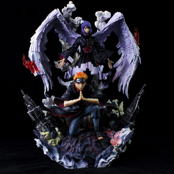 Figurine Naruto Shippuden - Duo Légendaire Pain et Konan GK