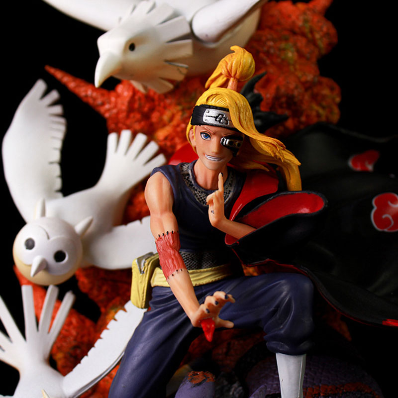 Figurine Anime Naruto Deidara Akatsuki : La Perfection dans Chaque Détail!  - La Boutique N°1 en France spécialisée du Naruto
