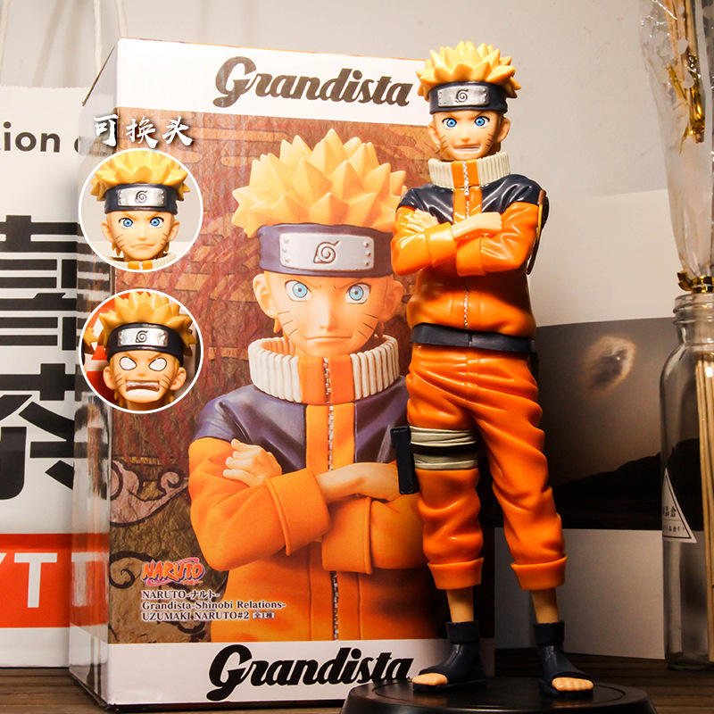 Figurine Naruto - Uzumaki Naruto Expressions Variées - La Boutique N°1 en  France spécialisée du Naruto