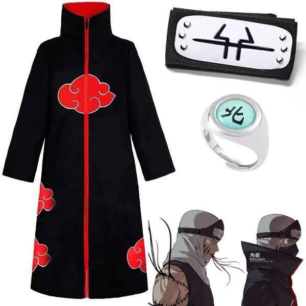 Costume Cosplay Kakuzu - Akatsuki - Naruto Shippuden