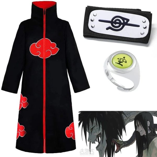 Costume Cosplay Orochimaru - Akatsuki - Naruto Shippuden