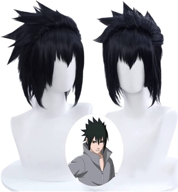 Perruque Cosplay Sasuke Uchiwa
