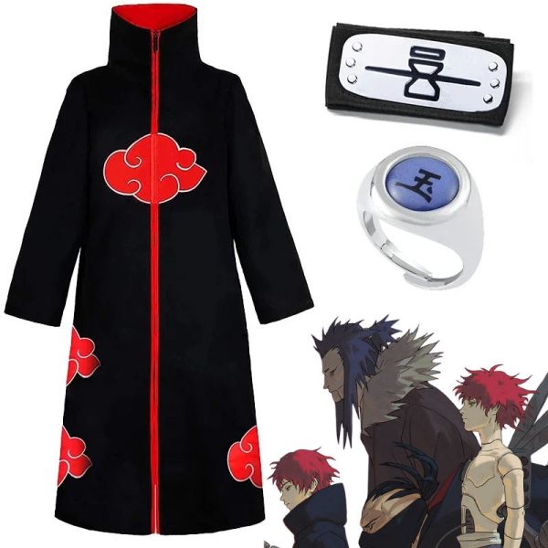 Costume Cosplay Sasori - Akatsuki - Naruto Shippuden