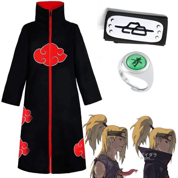 Costume Cosplay Deidara - Akatsuki - Naruto Shippuden