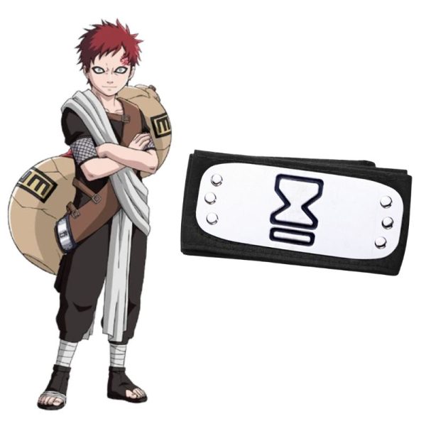 Bandeau Cosplay Gaara du Sable - Naruto
