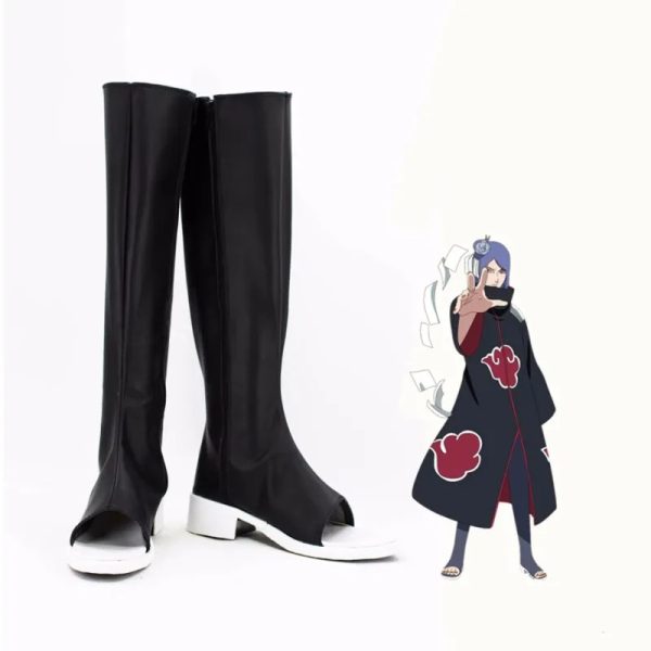 Bottes Cosplay Konan - Talons Hauts - Naruto Shippuden – Image 2