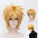 Perruque Cosplay Naruto Uzumaki - Blonde