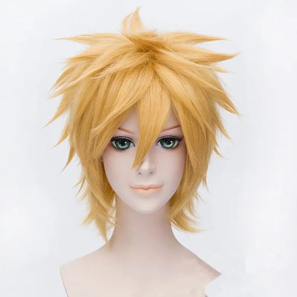 Perruque Cosplay Naruto Uzumaki - Blonde – Image 3