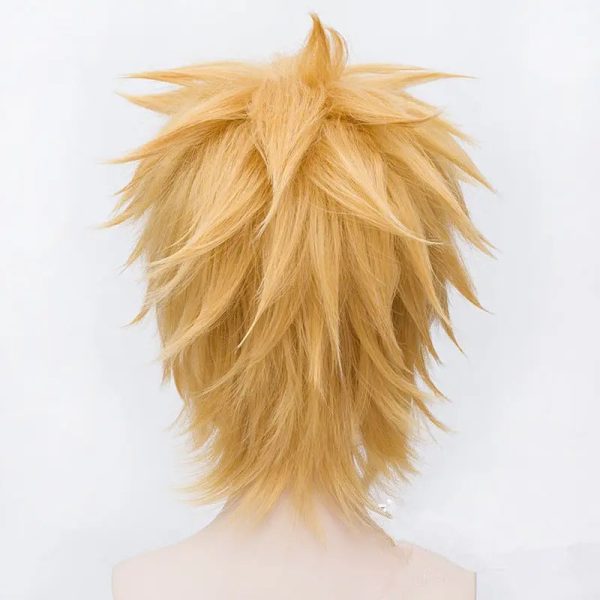Perruque Cosplay Naruto Uzumaki - Blonde – Image 4