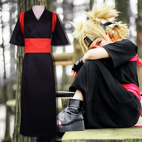 Costume Cosplay Temari - Village du Sable - Naruto – Image 4