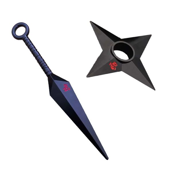 Kunai et Shuriken Naruto - Duo d'Armes Ninja Légendaires