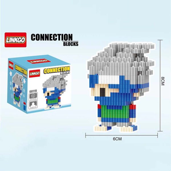 LEGO Kakashi : Le Ninja Copieur en Briques