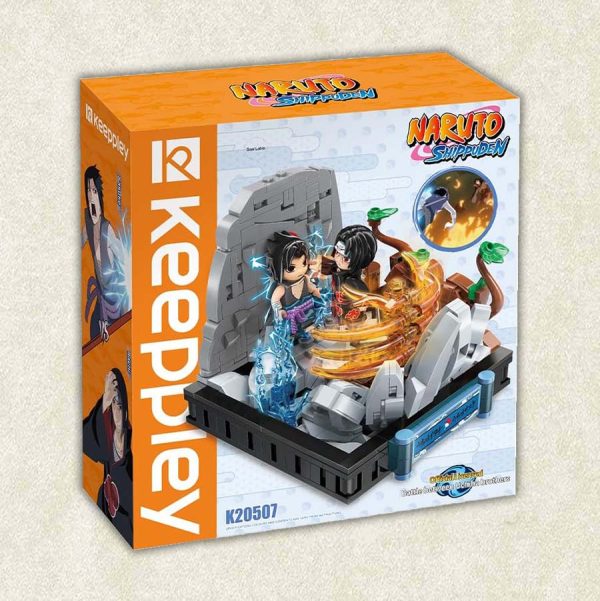LEGO Sasuke VS Itachi : Le Combat Fraternel en Briques