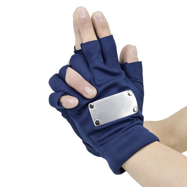 Gants Cosplay Kakashi Hatake - Sans Doigts - Naruto