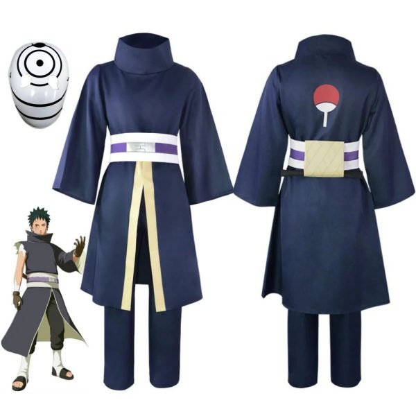 Costume Cosplay Obito Uchiwa - Sharingan