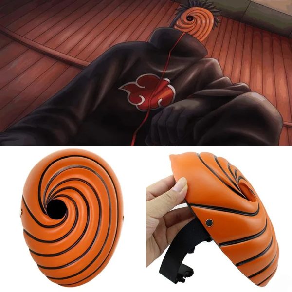 Masque Cosplay Obito Uchiwa - Orange - Naruto Shippuden – Image 2