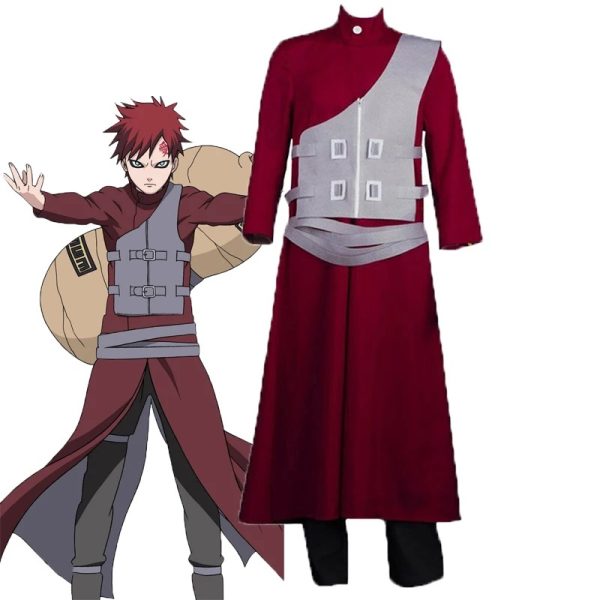 Costume Cosplay Gaara - Kazekage du Sable - Naruto Shippuden