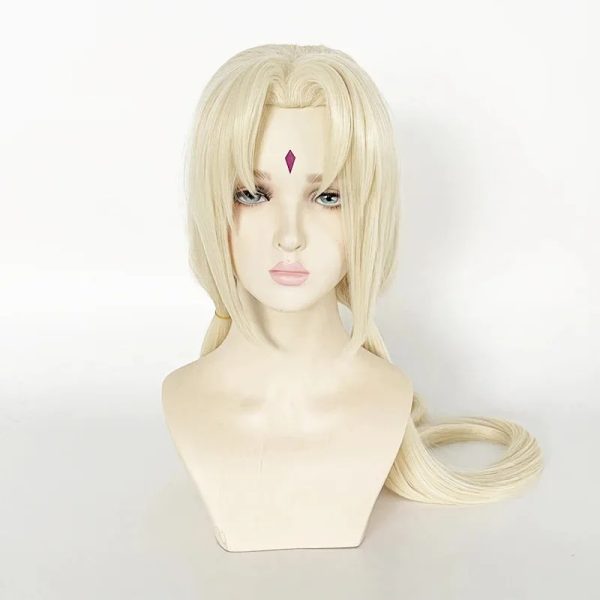 Perruque Cosplay Tsunade - Blonde - Naruto Shippuden – Image 2