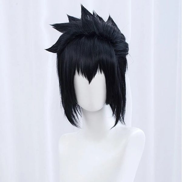 Perruque Cosplay Sasuke Uchiwa - Noire - Naruto Shippuden – Image 3