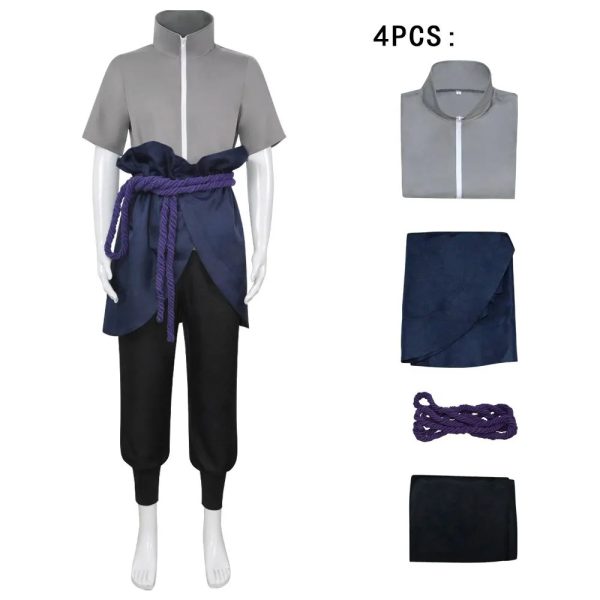 Costume Cosplay Sasuke Uchiwa - Akatsuki/Héros - Naruto Shippuden – Image 3