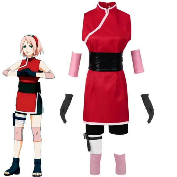 Costume Cosplay Sakura Haruno - Shippuden - Manga Naruto