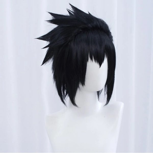 Perruque Cosplay Sasuke Uchiwa - Noire - Naruto Shippuden – Image 4